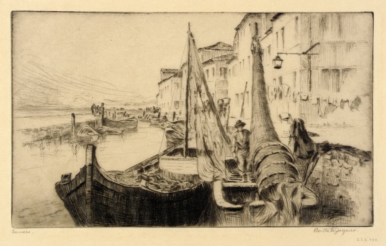 Seiners, Chioggia - Bertha E. Jaques