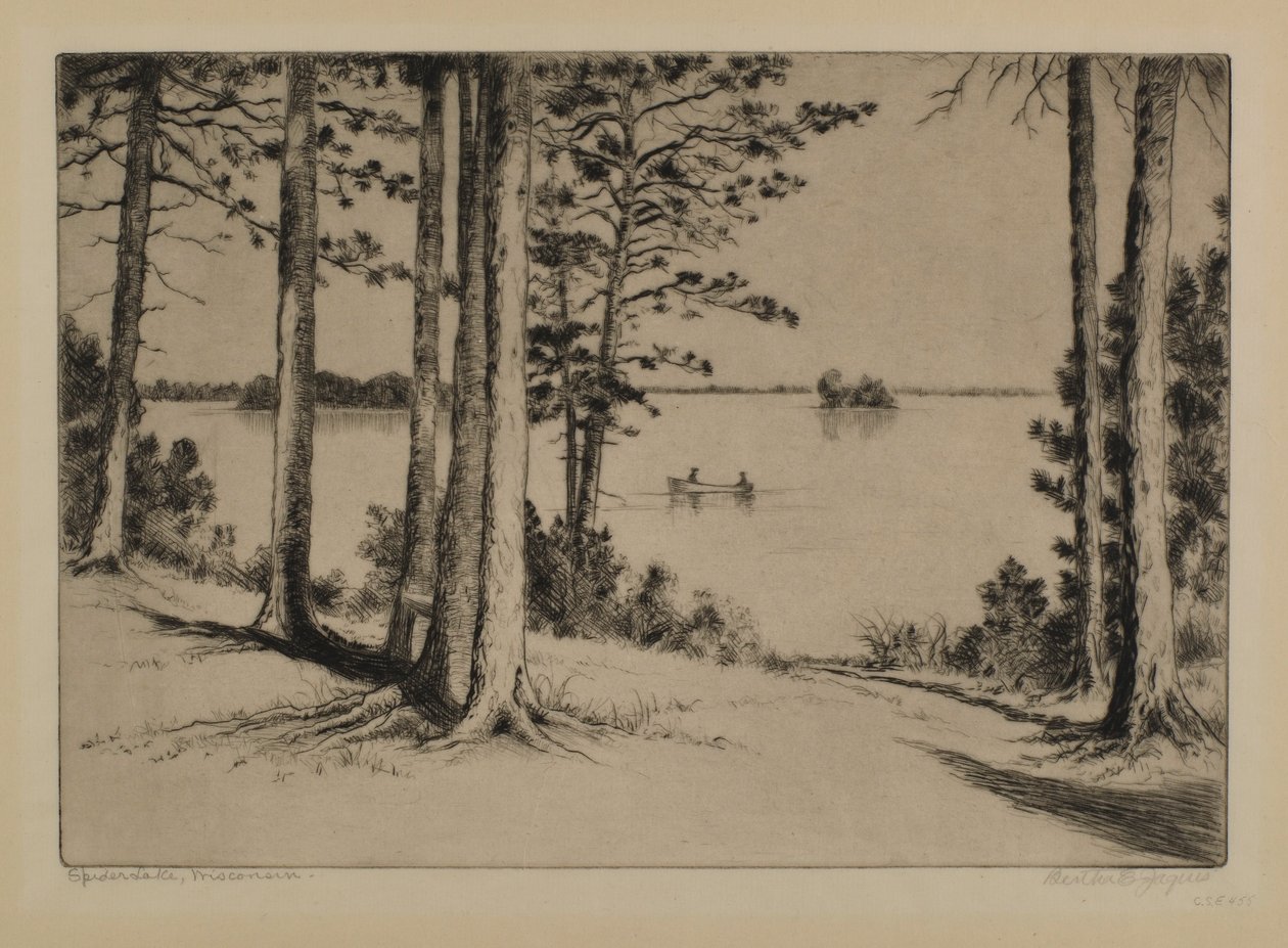 Spider Lake, Wisconsin - Bertha E. Jaques