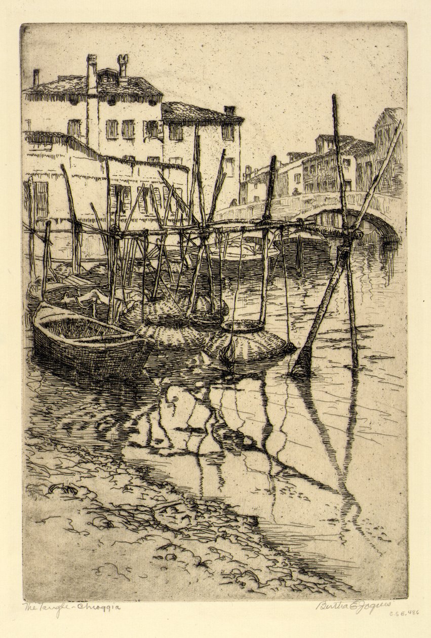 Le Tangle, Chioggia - Bertha E. Jaques