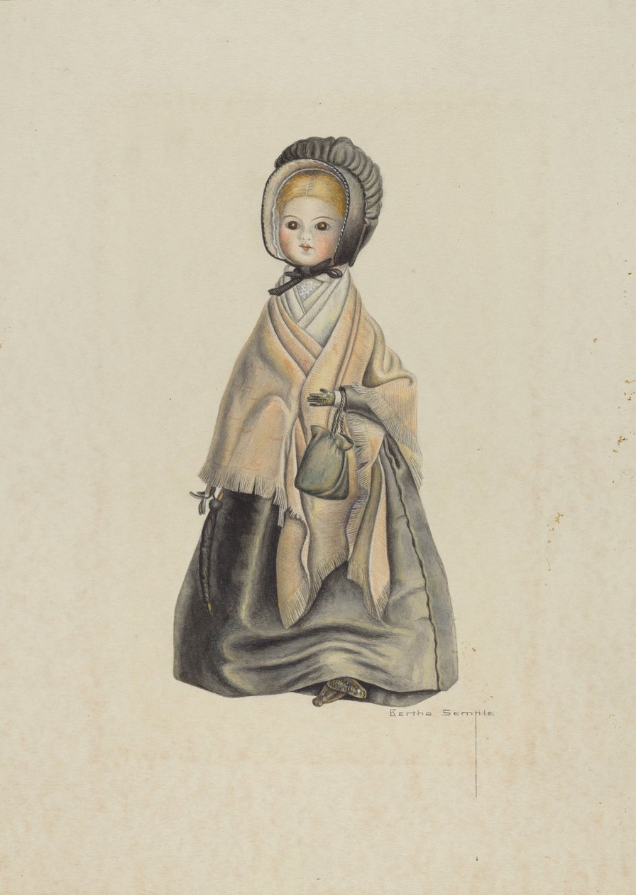 Poupée quaker - Bertha Semple