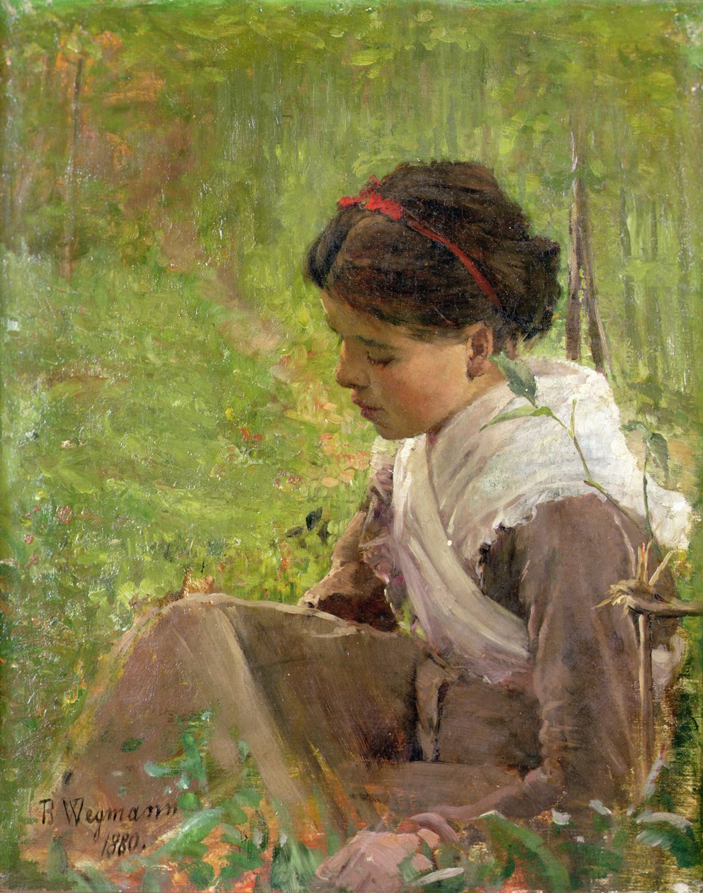 Dans les bois - Bertha Wegmann