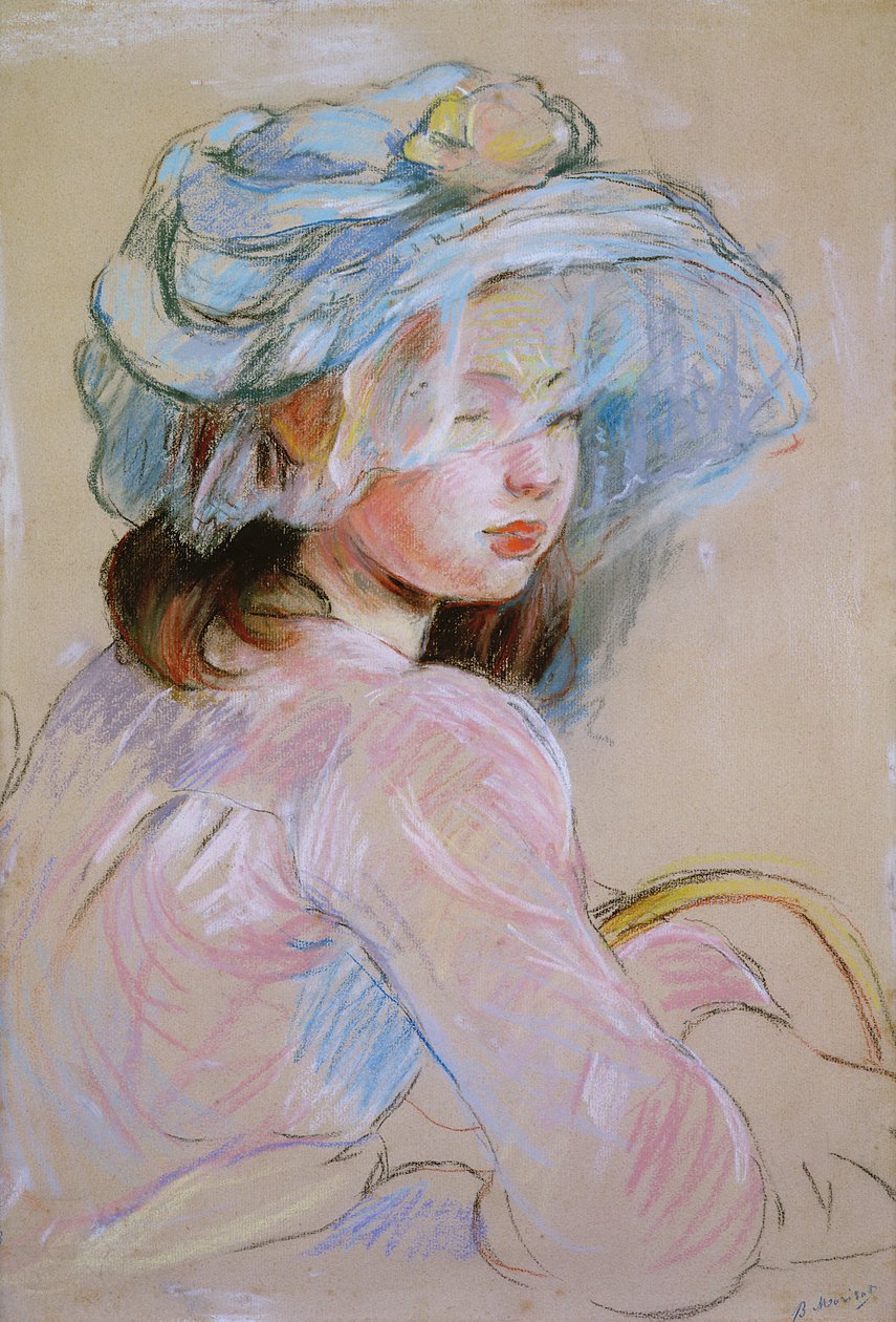 Fille portant un panier, 1891 - Berthe Morisot