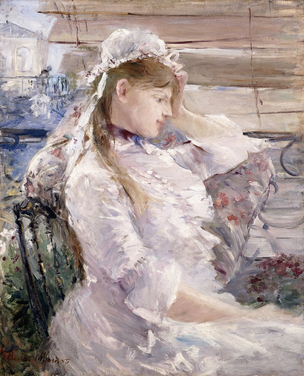 Derrière les volets, 1879 - Berthe Morisot