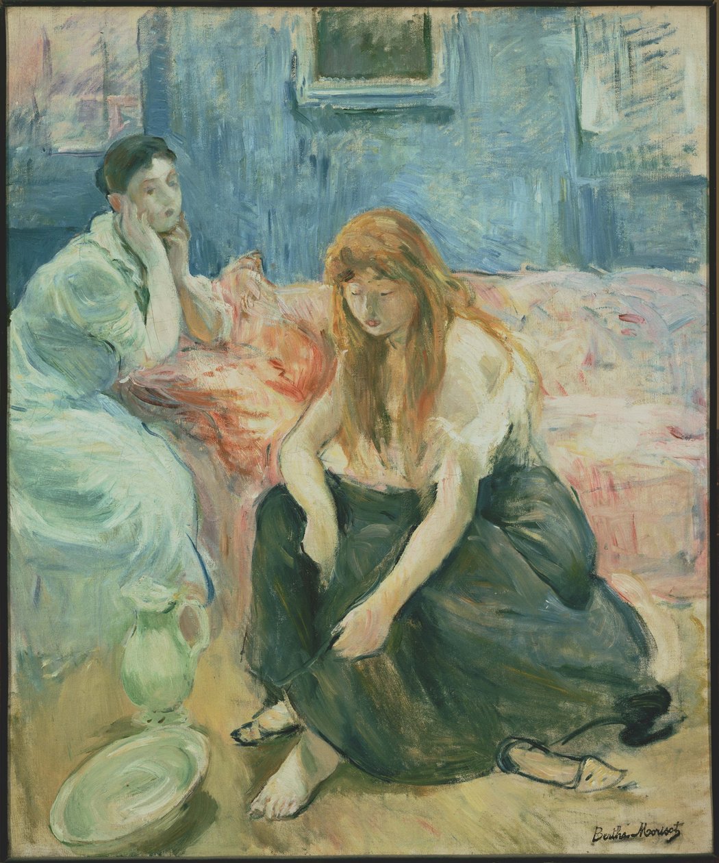 Deux femmes à leur toilette - Berthe Morisot