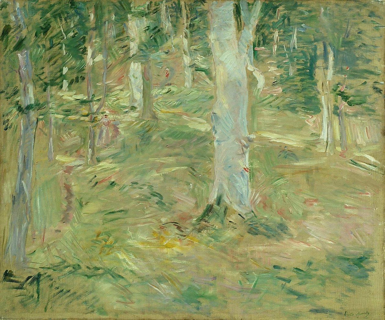 Forêt de Compiègne, 1885 - Berthe Morisot