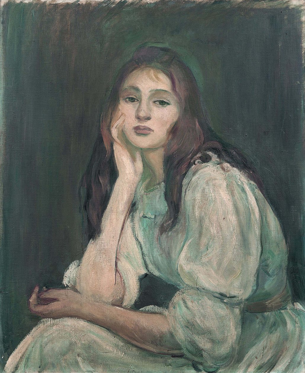 Julie rêveuse, 1894 - Berthe Morisot