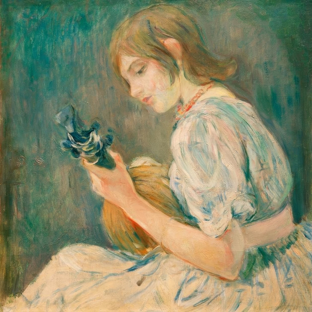 La Mandoline - Berthe Morisot