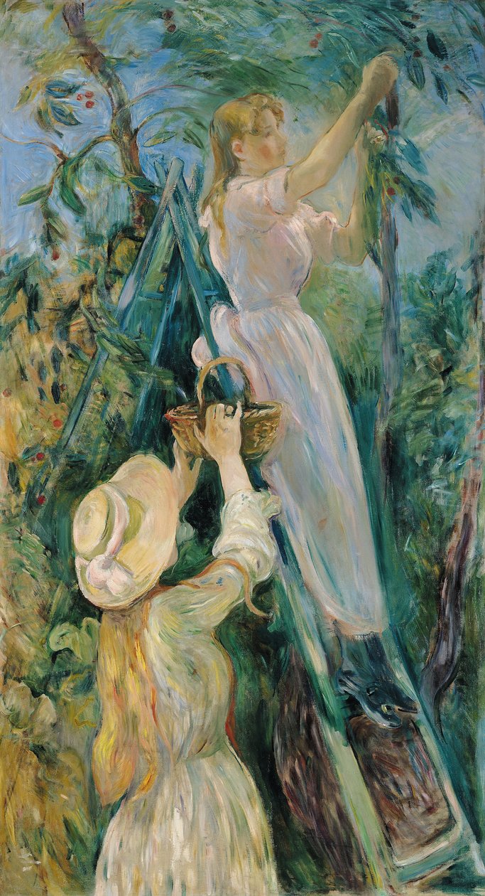 Le cueilleur de cerises - Berthe Morisot
