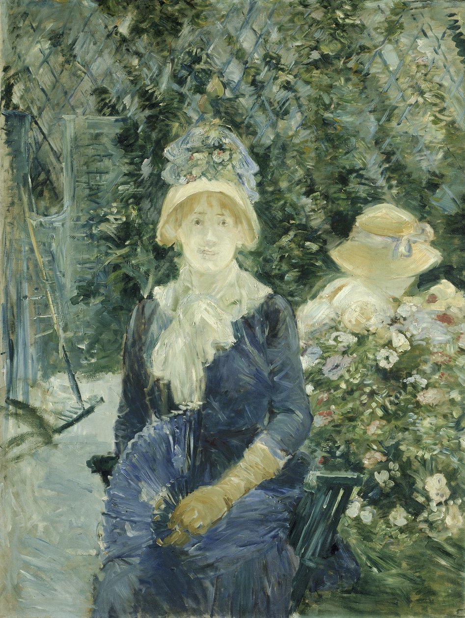 Femme dans un jardin - Berthe Morisot
