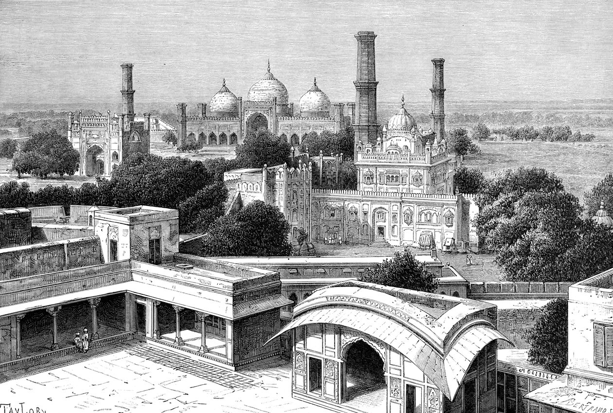 Lahore, Pakistan, 1895 - Auguste Bertrand