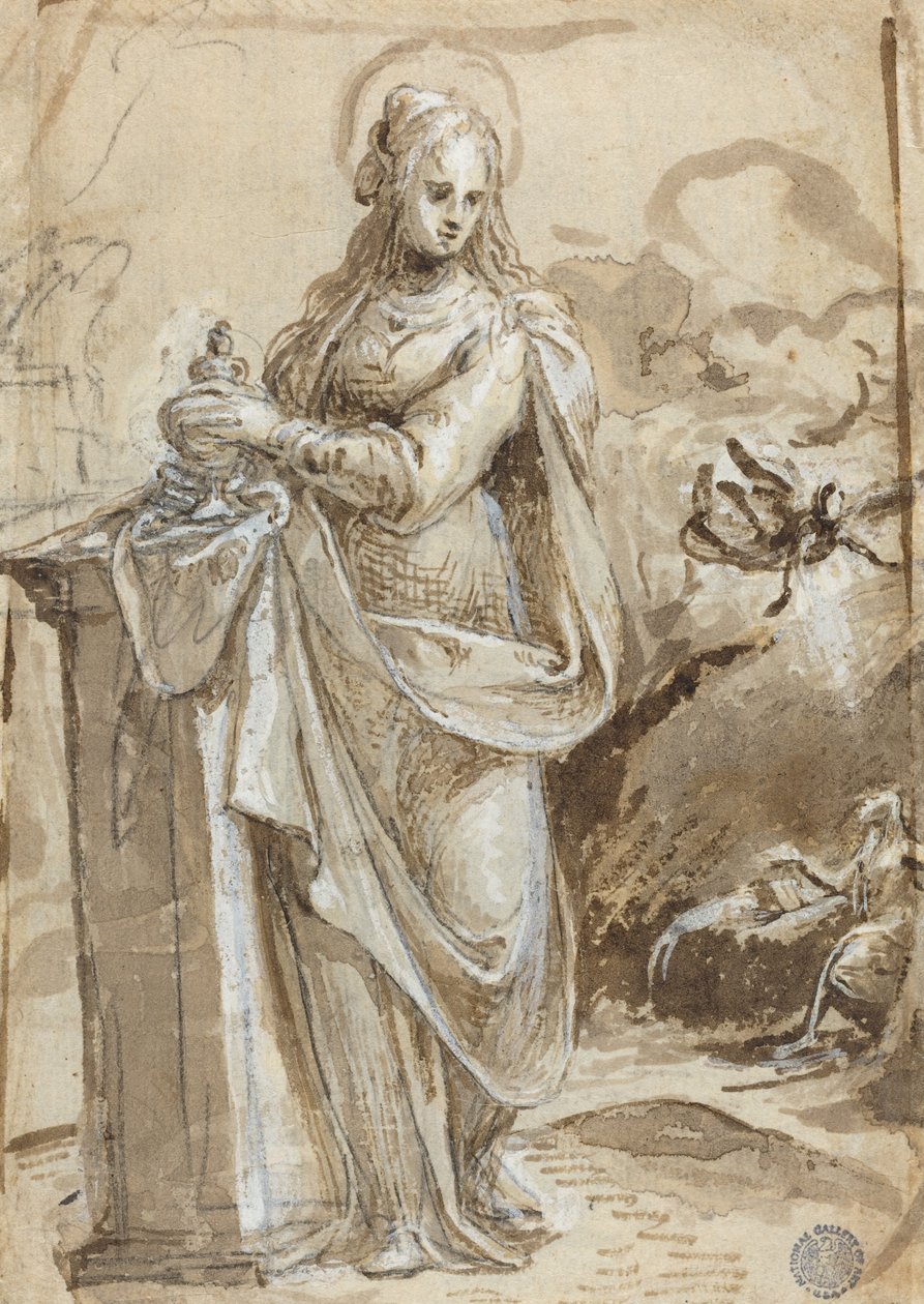 Marie Madeleine [verso] - Biagio Pupini