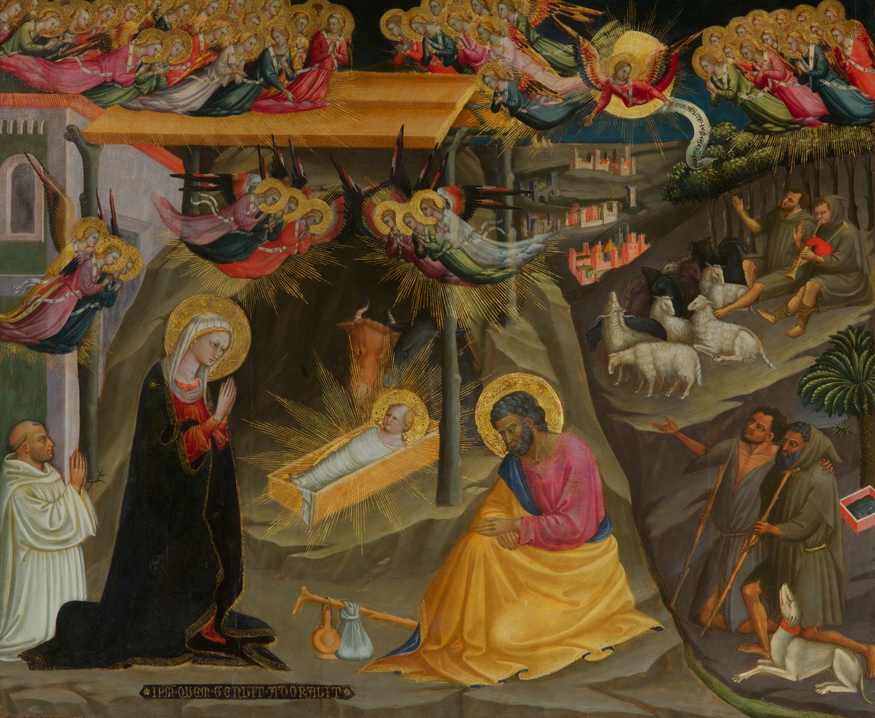 Nativité - Bicci di Lorenzo