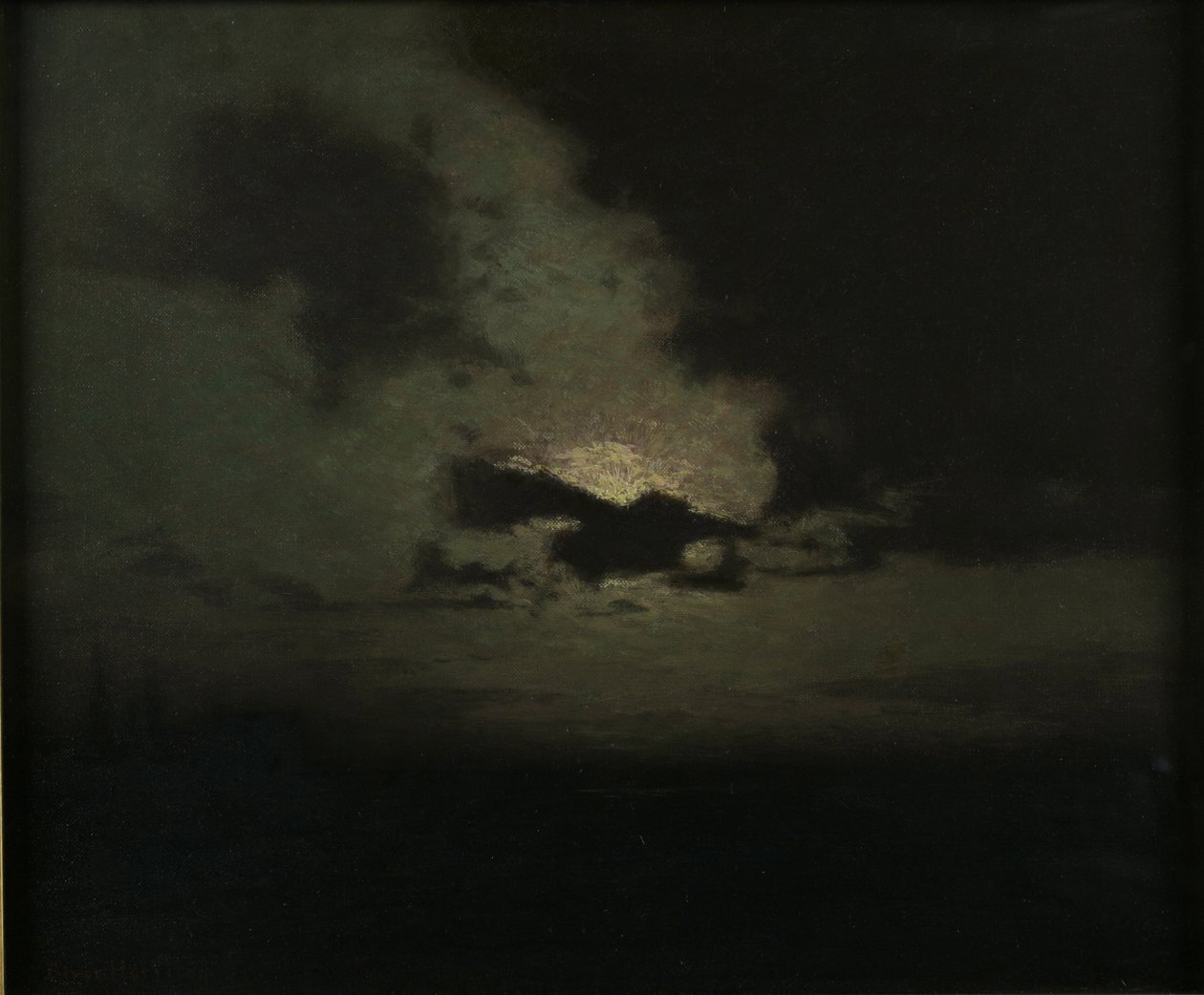 La lune cachée, vers 1907 - Lowell Birge Harrison