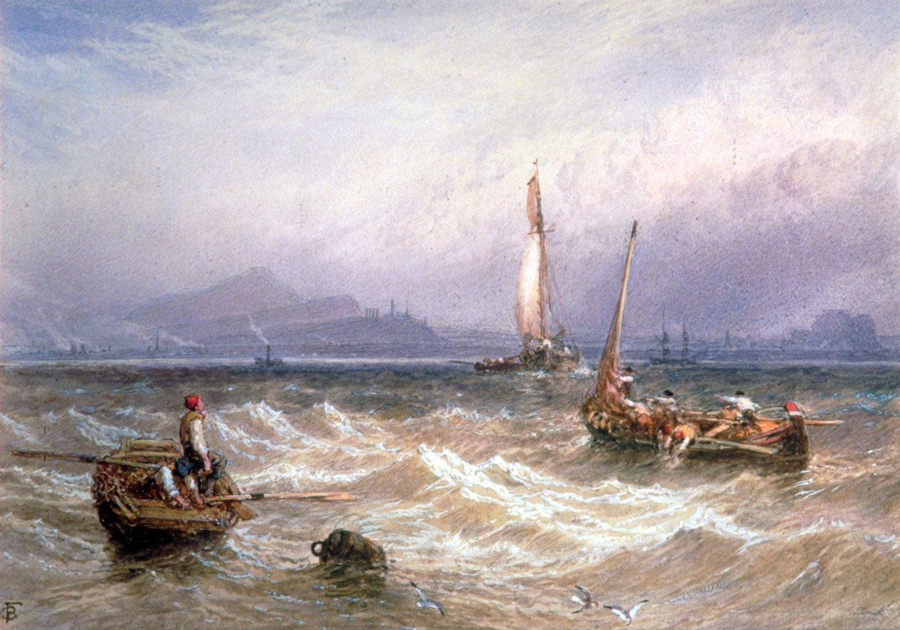 Paysage marin - Birket Foster