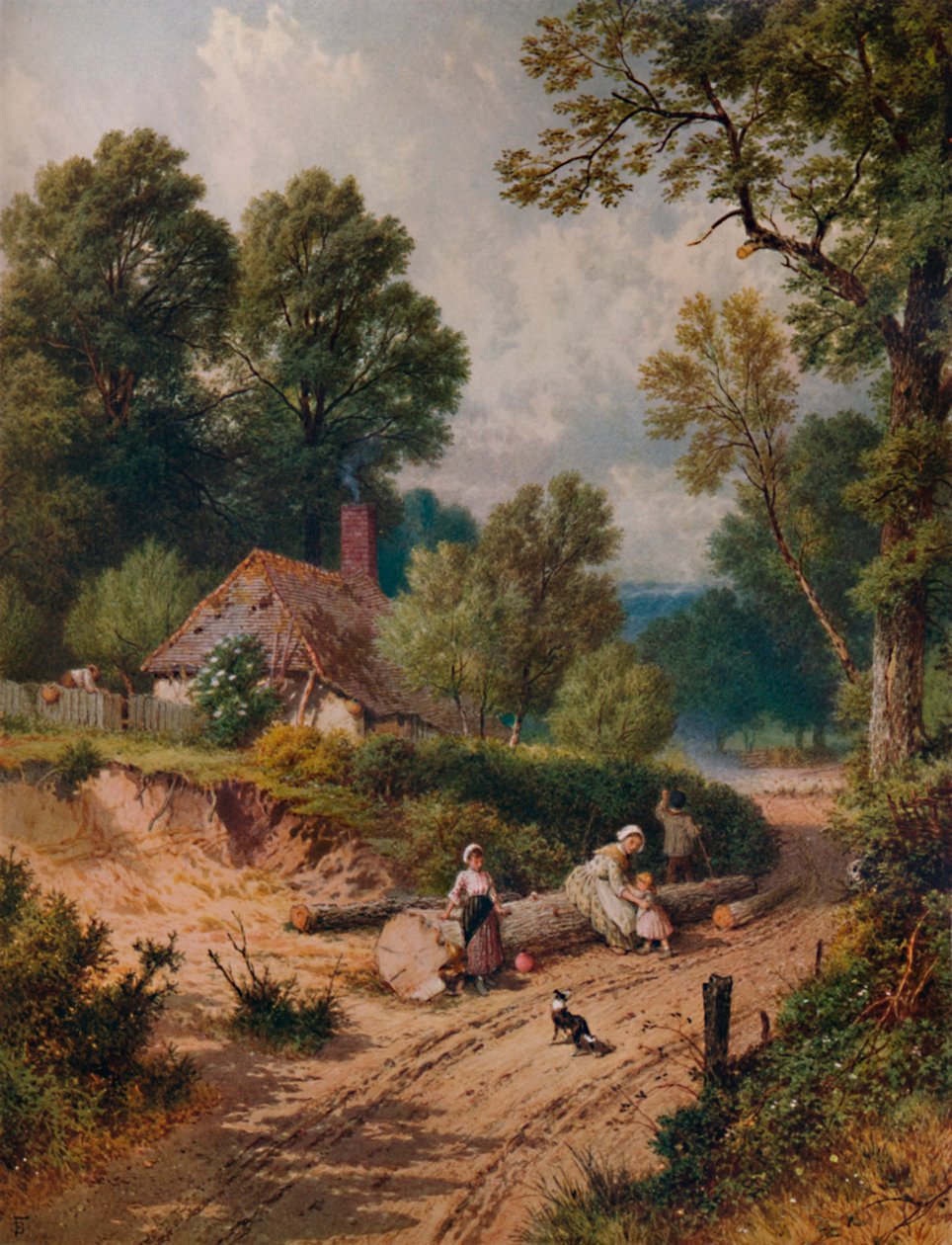 Le Chemin Vert, 19ème siècle, 1935 - Birket Foster