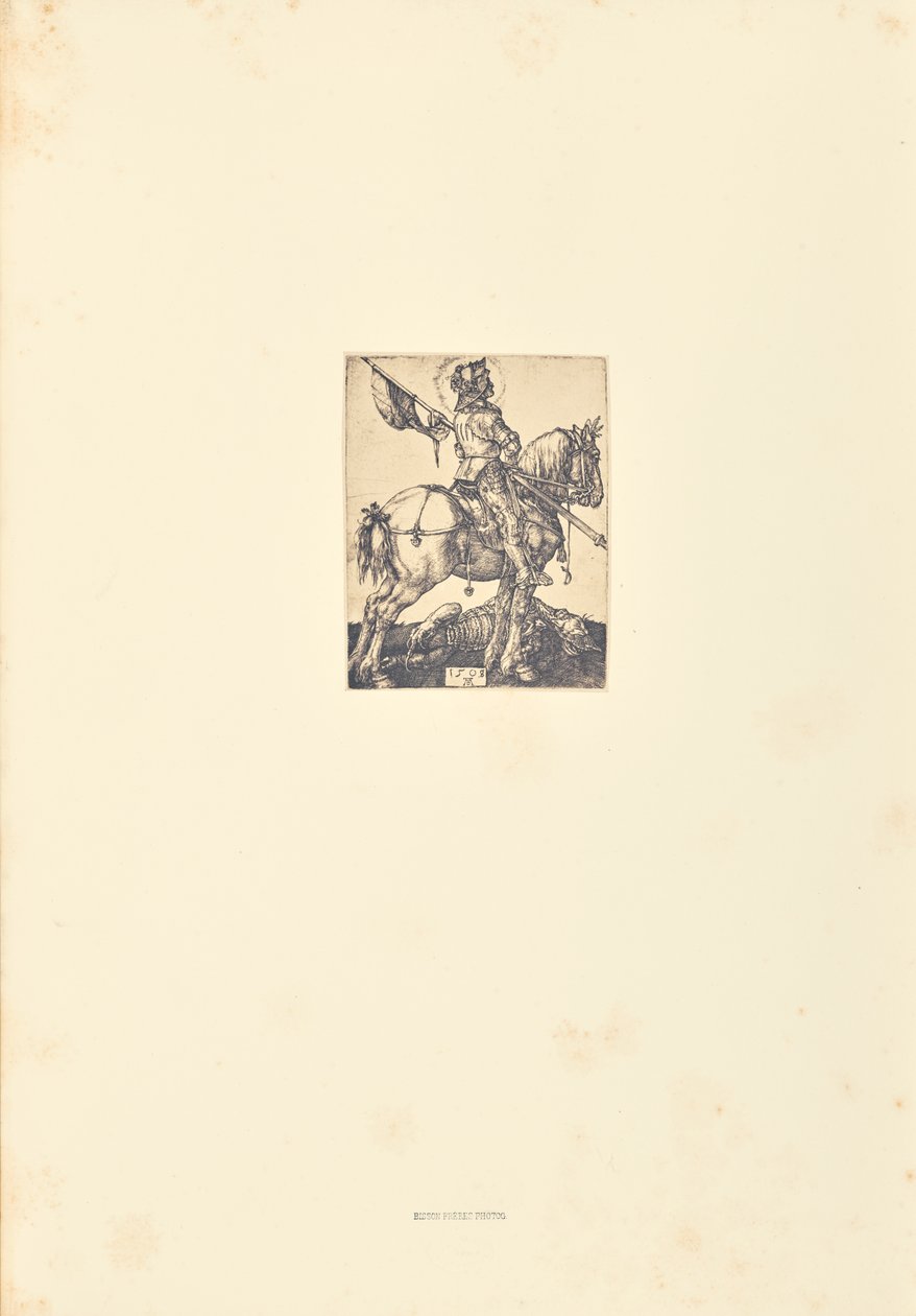 Saint George à cheval - Bisson Frères
