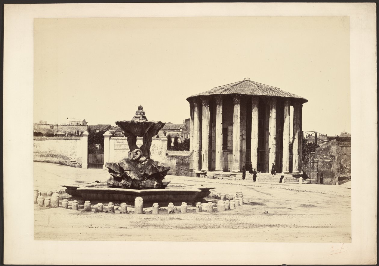 [Temple de Vesta - Rome] - Bisson Frères