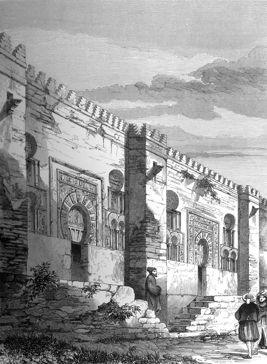 La Mezquita, Cordoue, Espagne, 1849 - Bisson and Cottard