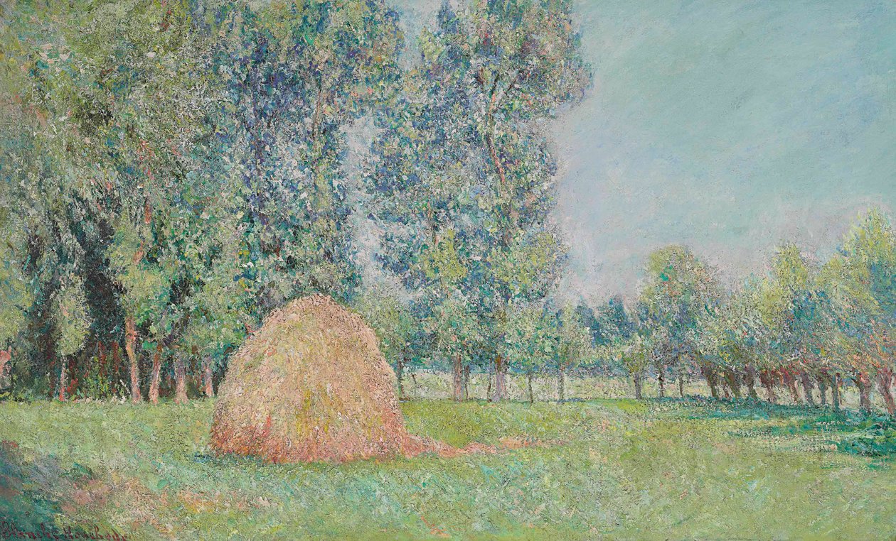 La Meule, Plaines des Ajoux, Giverny - Blanche Hoschede Monet