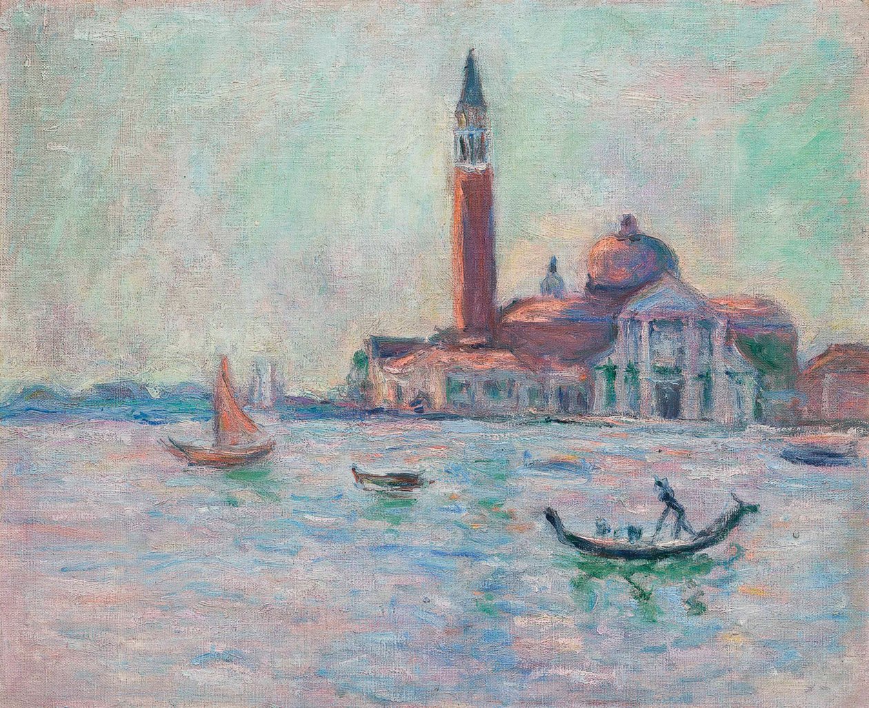 Français : Venise, la Salute - Blanche Hoschede Monet