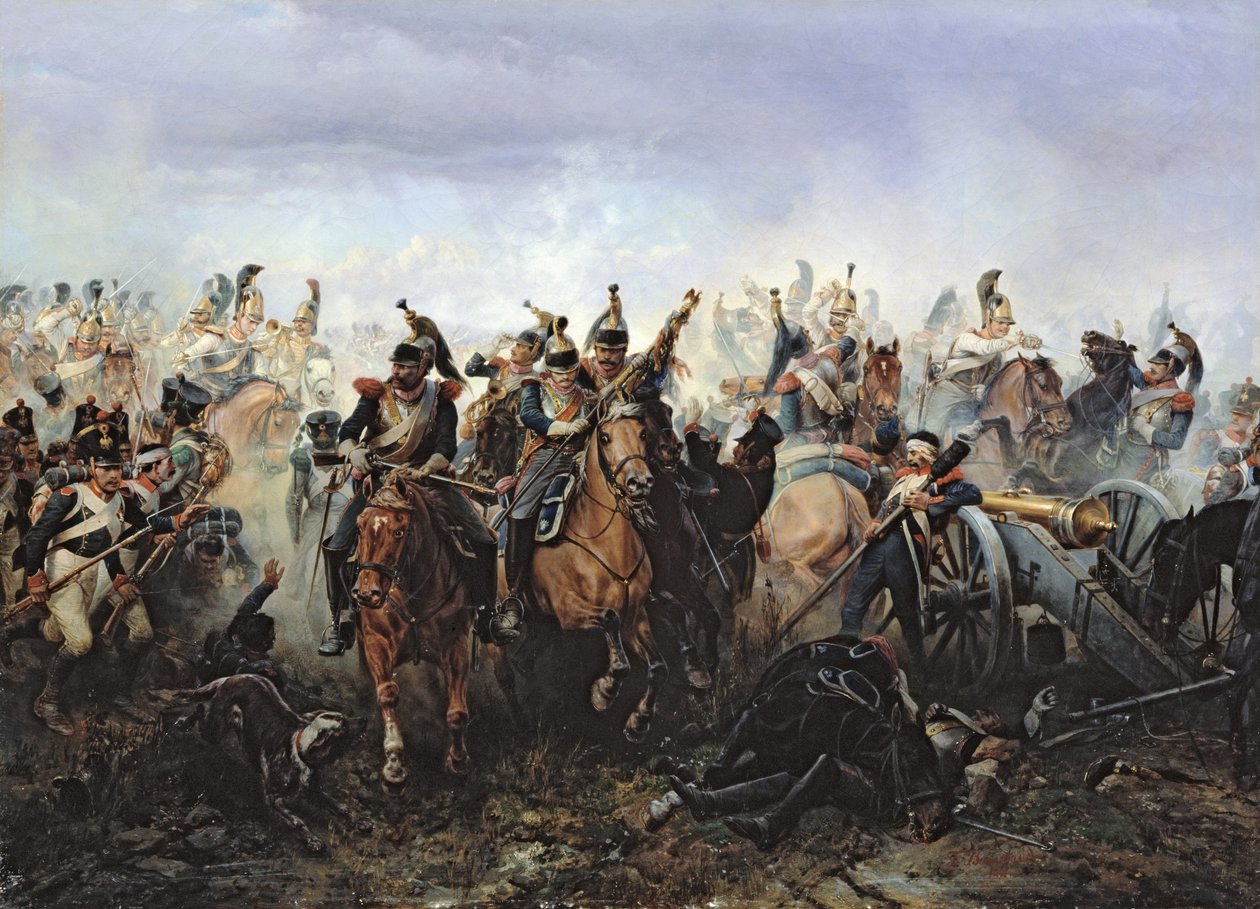 La Bataille de La Fère-Champenoise, le 25 mars 1814, 1891 - Bogdan Willewalde