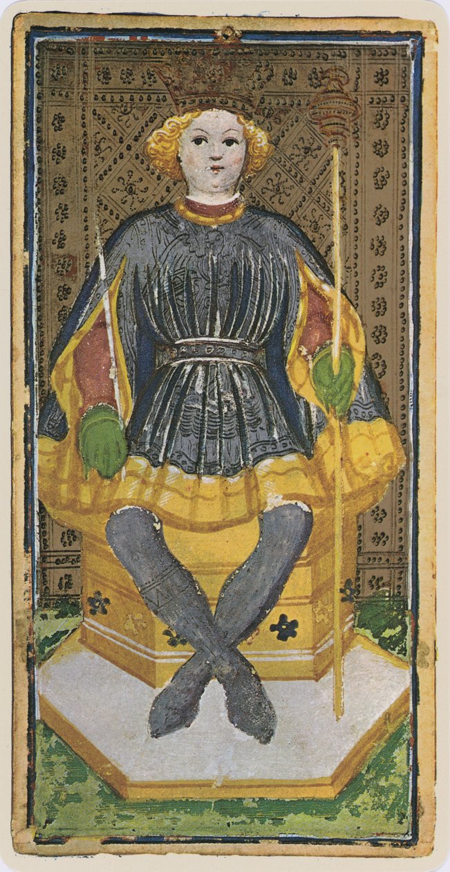 Le Roi des Bâtons, fac-similé d