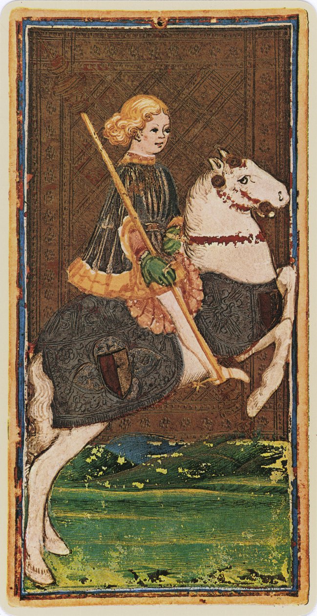 Le Chevalier des Bâtons, fac-similé d