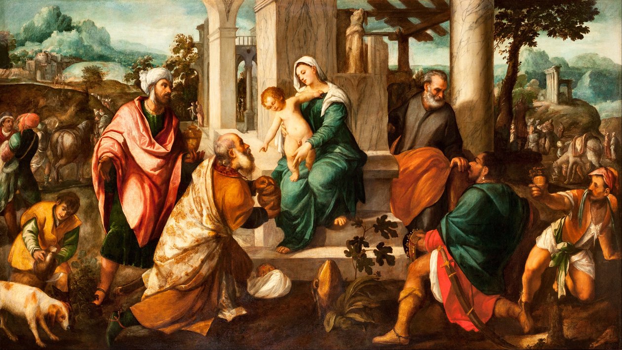 Adoration des Mages - Bonifazio Veronese