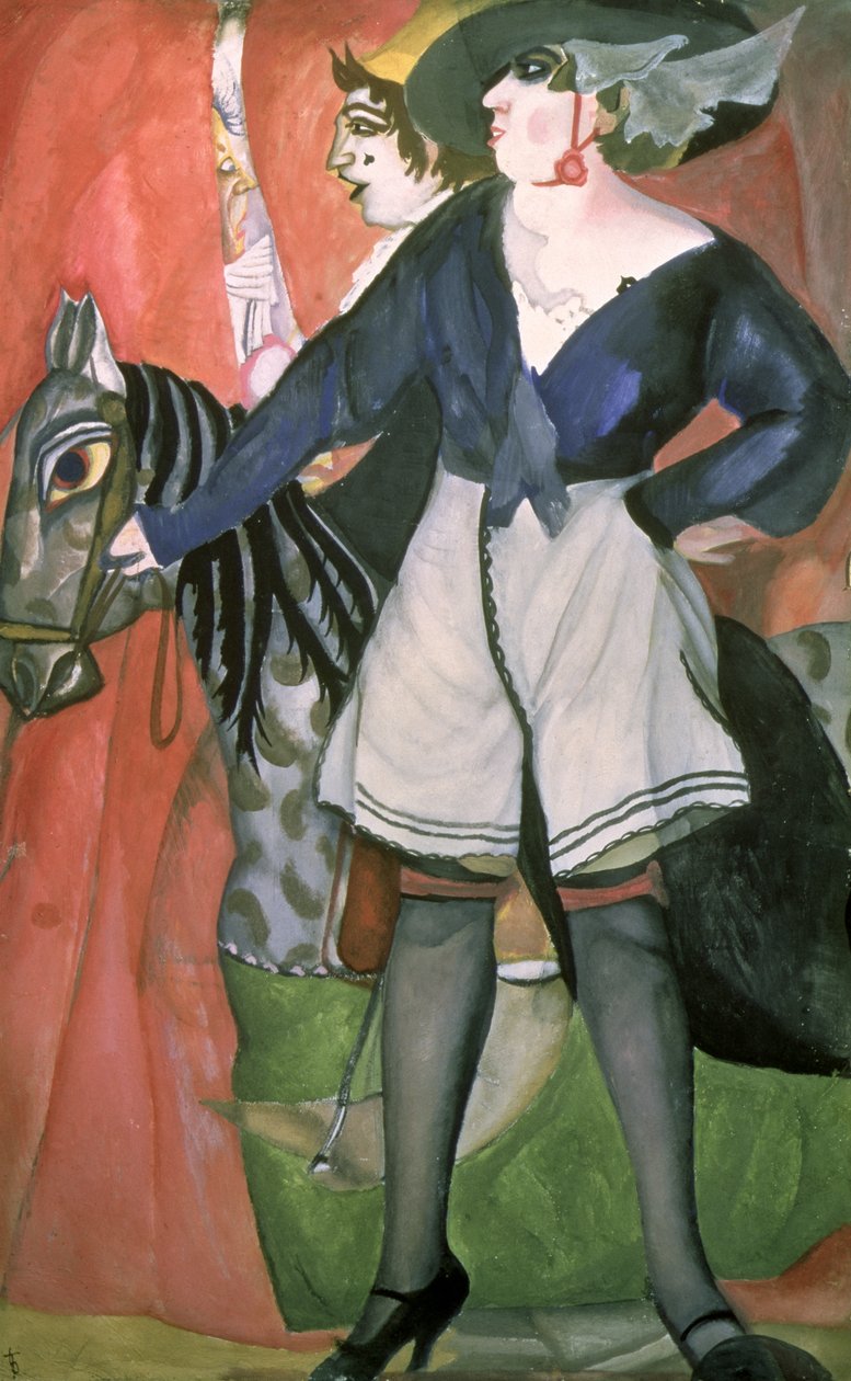 Scène de cirque, 1917 - Boris Dmitrievich Grigoriev