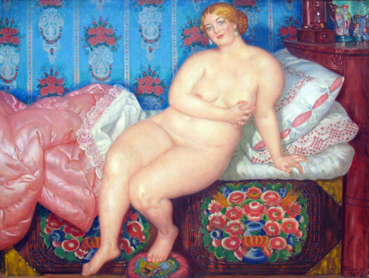 La beauté - Boris Mikhailovich Kustodiev