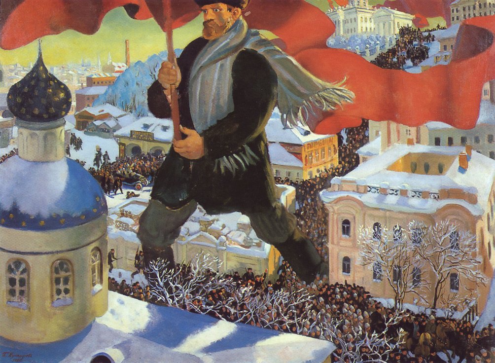 Bolchevik - Boris Mikhailovich Kustodiev