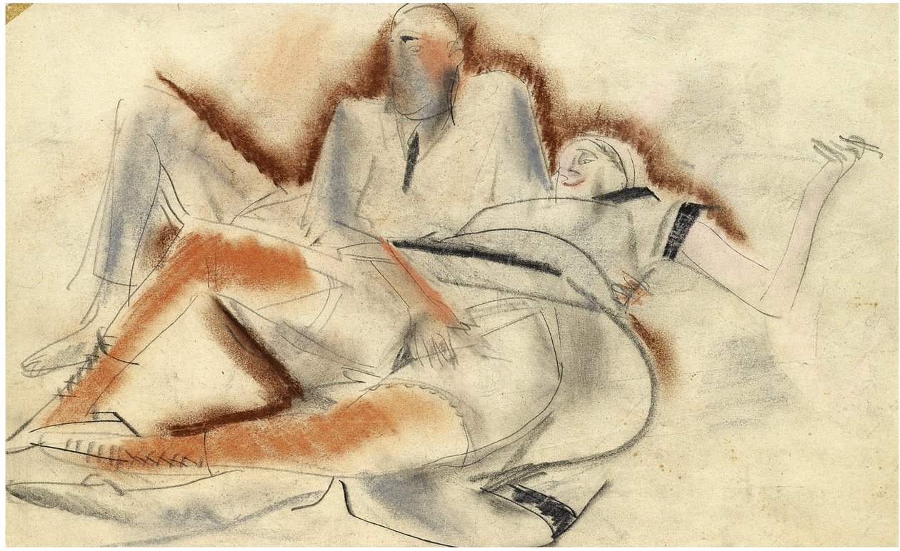 Dessin érotique - Boris Dmitrievich Grigoriev