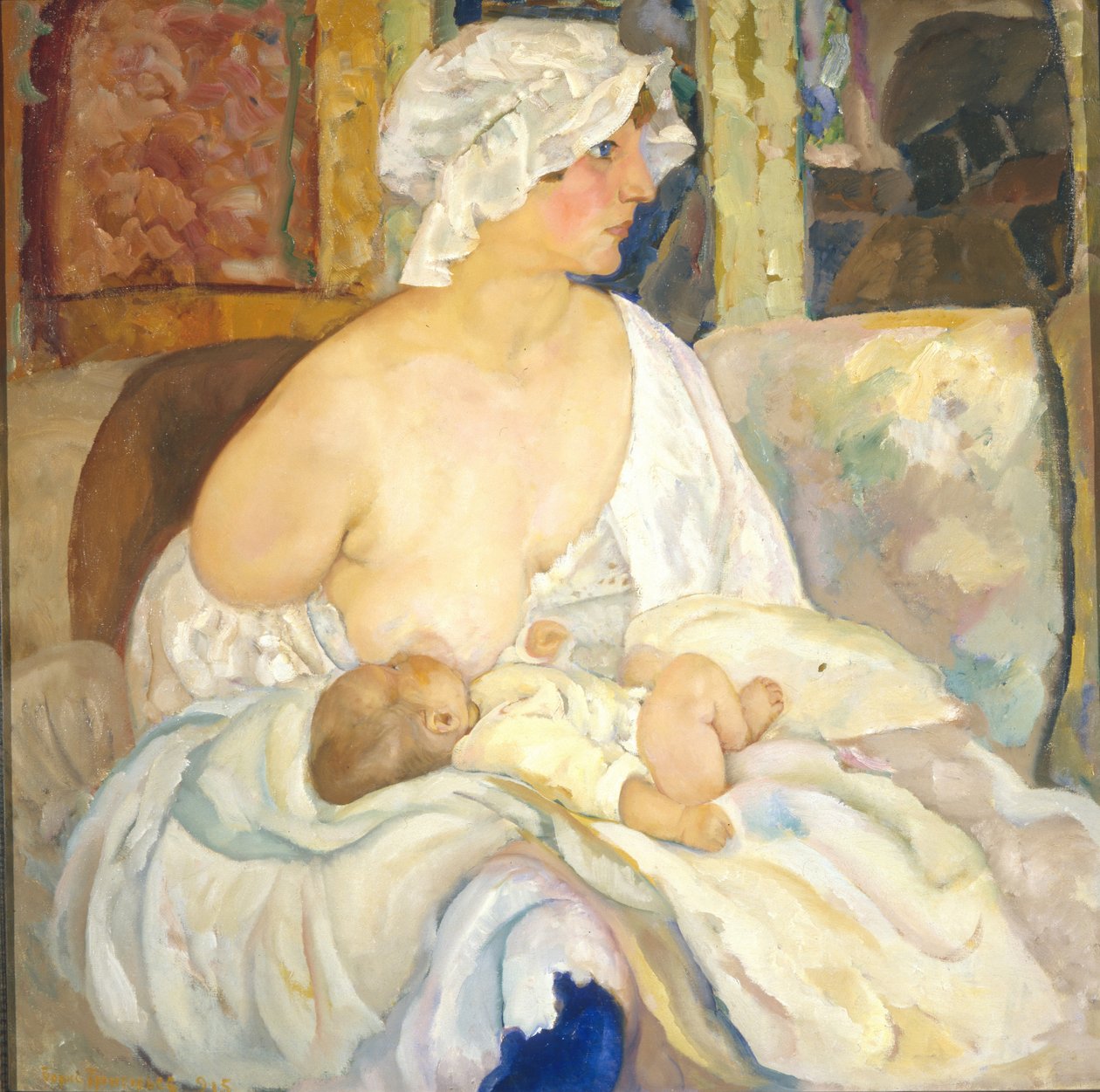 Mère, 1915 - Boris Dmitrievich Grigoriev