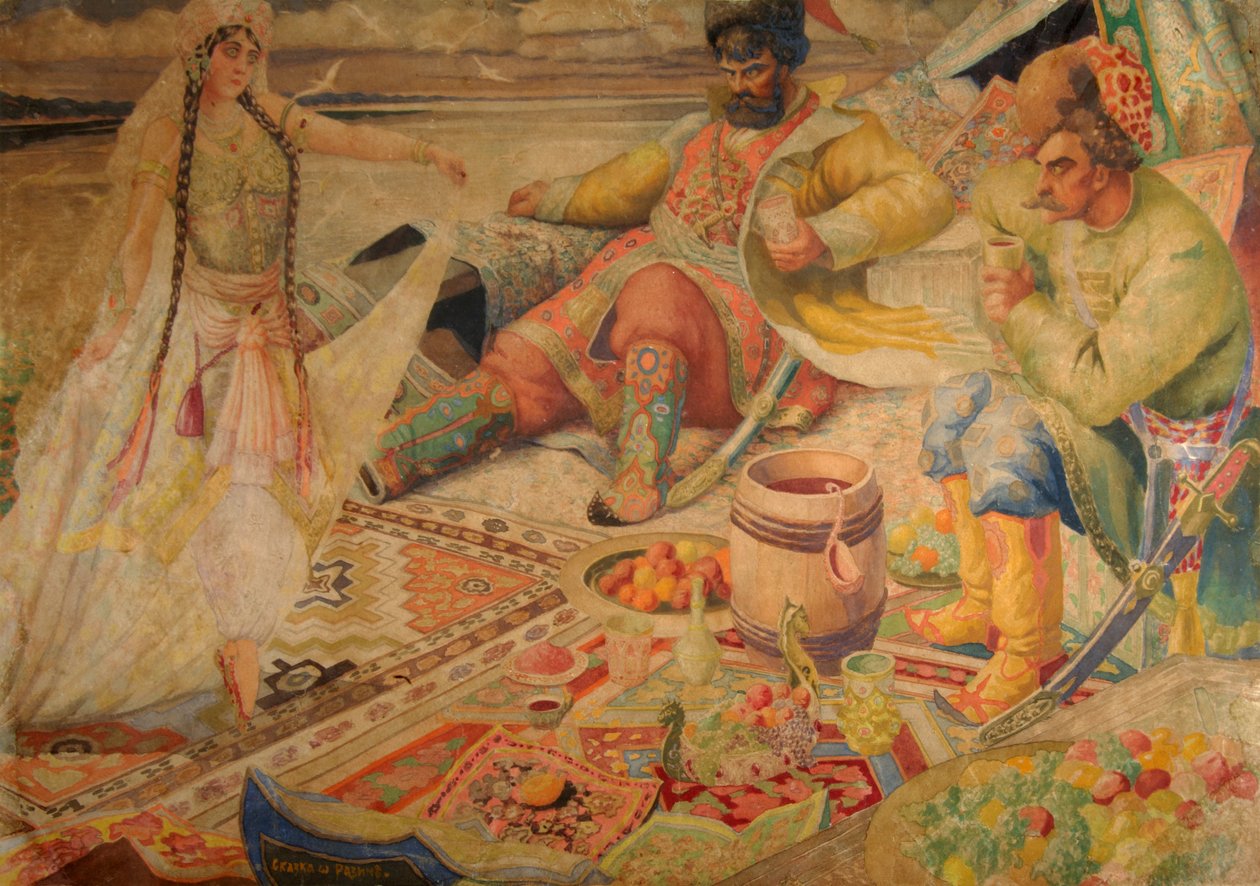 Stepan Razine - Boris Mikhailovich Kustodiev