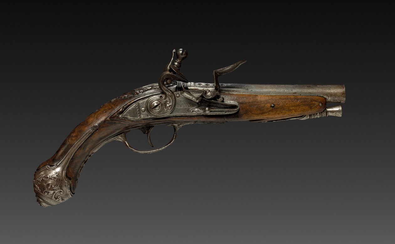 Pistolet à silex, 1700s - Bortolo Agazzi