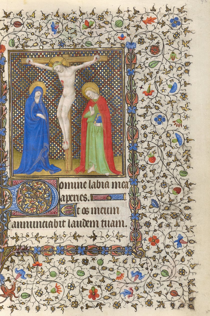 La crucifixion - Boucicaut Master