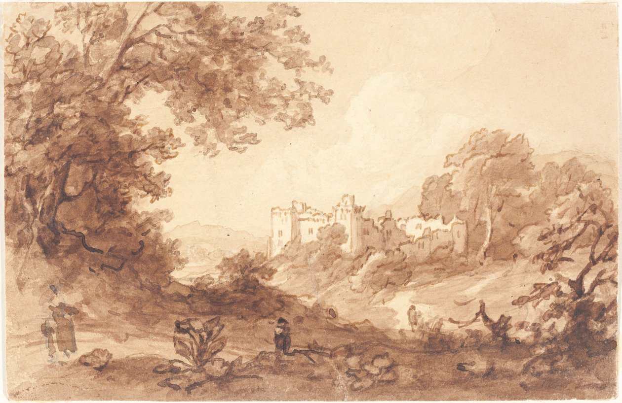 Château de Carew, Pembrokeshire - British 19th Century