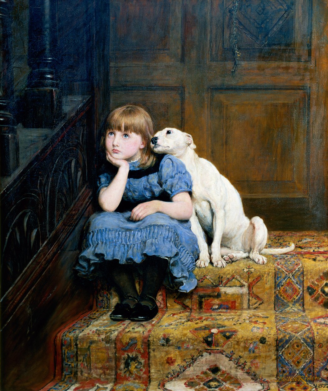 Sympathie, 1877 - Briton Riviere