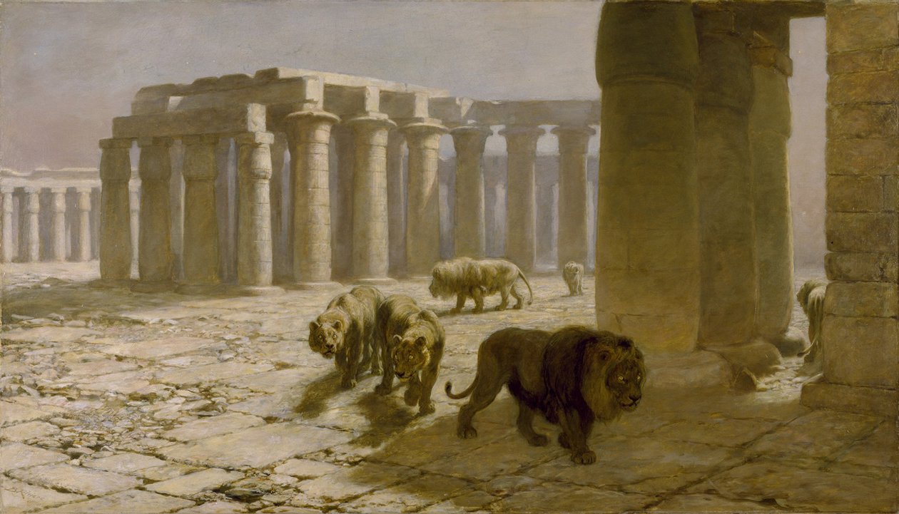 Syrie, La Veille, 1880 - Briton Riviere