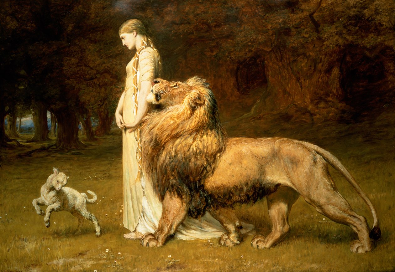 Una et le lion, de 