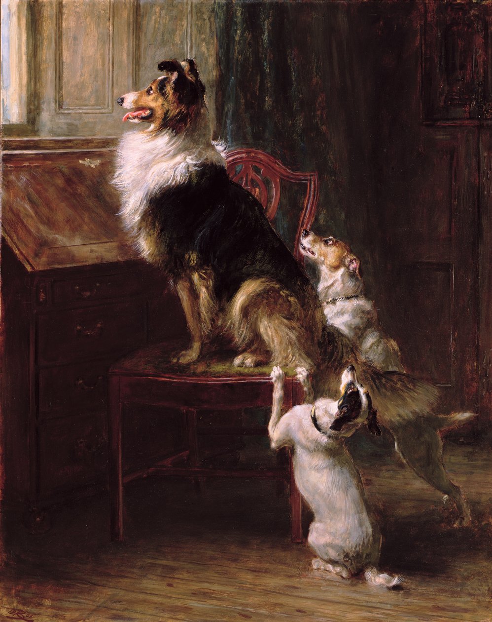 Un siège réservé, 1901 - Briton Riviere