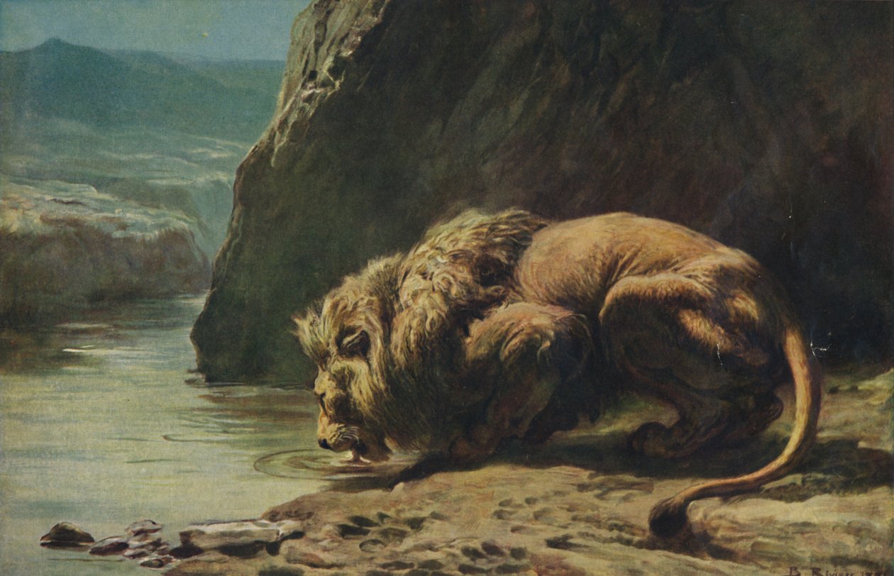 Le Roi boit, 1881, 1922 - Briton Riviere