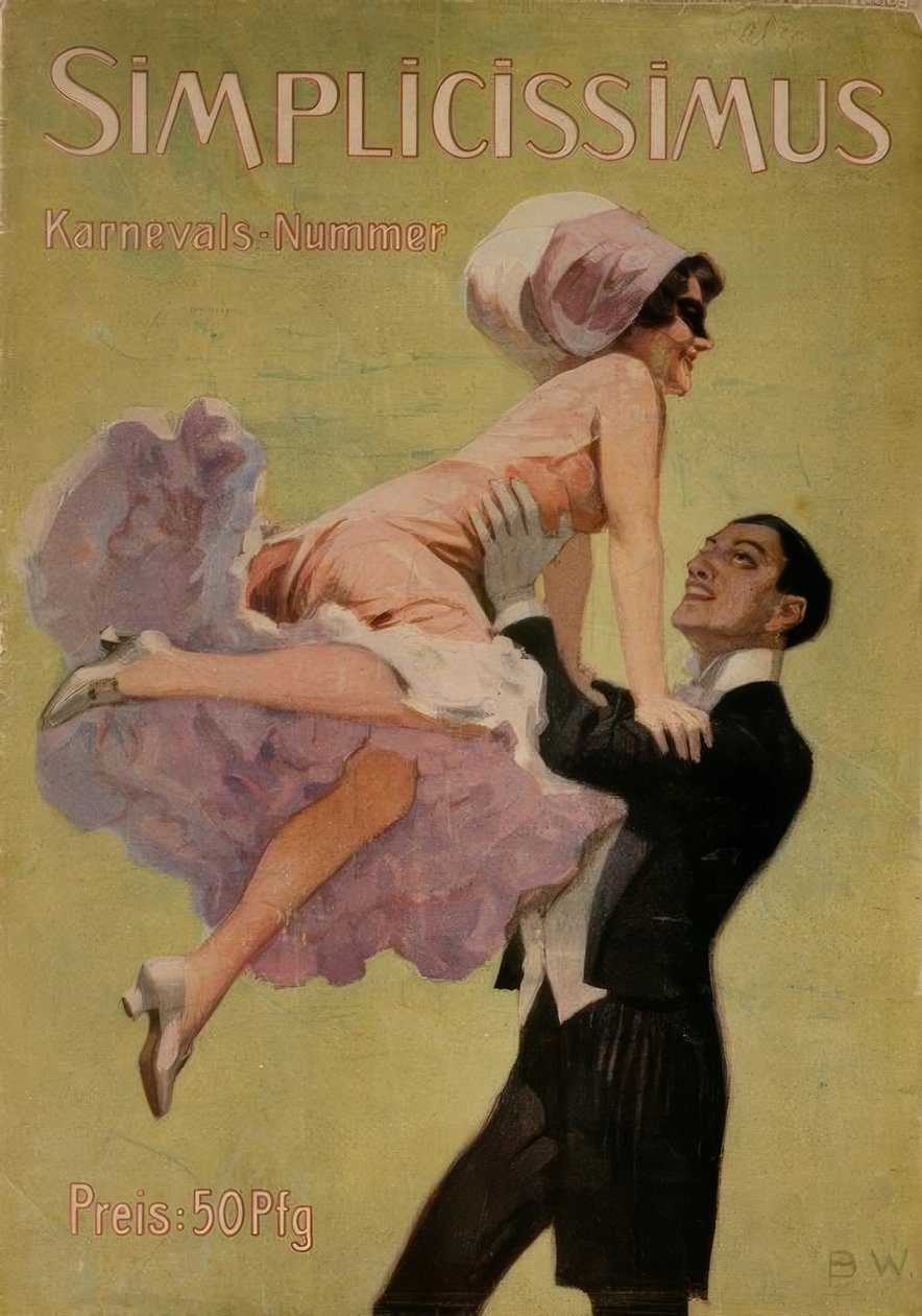 Couple dansant - Brynolf Wennerberg