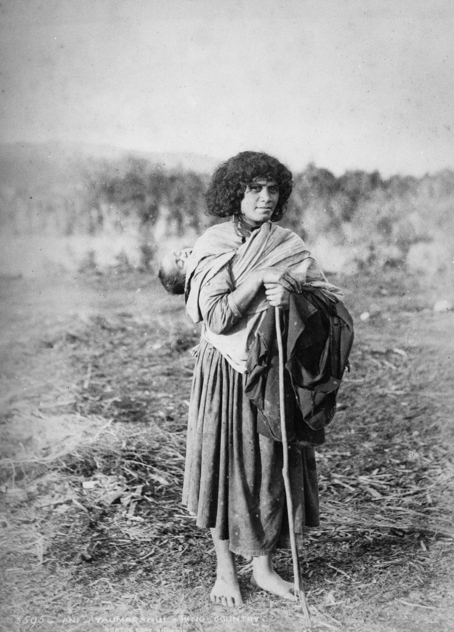 Ani - Taumaranui, King Country, 1885 - Burton Brothers Studio