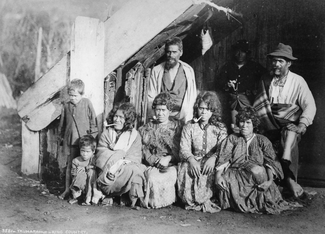 Taumaranui - King Country, 1885 - Burton Brothers Studio