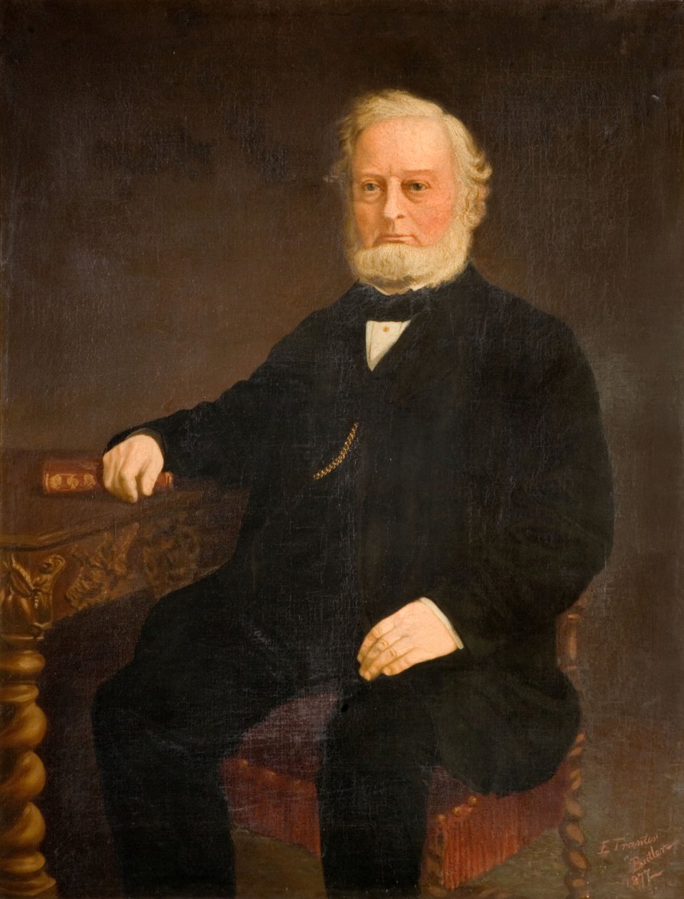 Portrait de William Tranter, 1860-1890 - Butler E Tranter