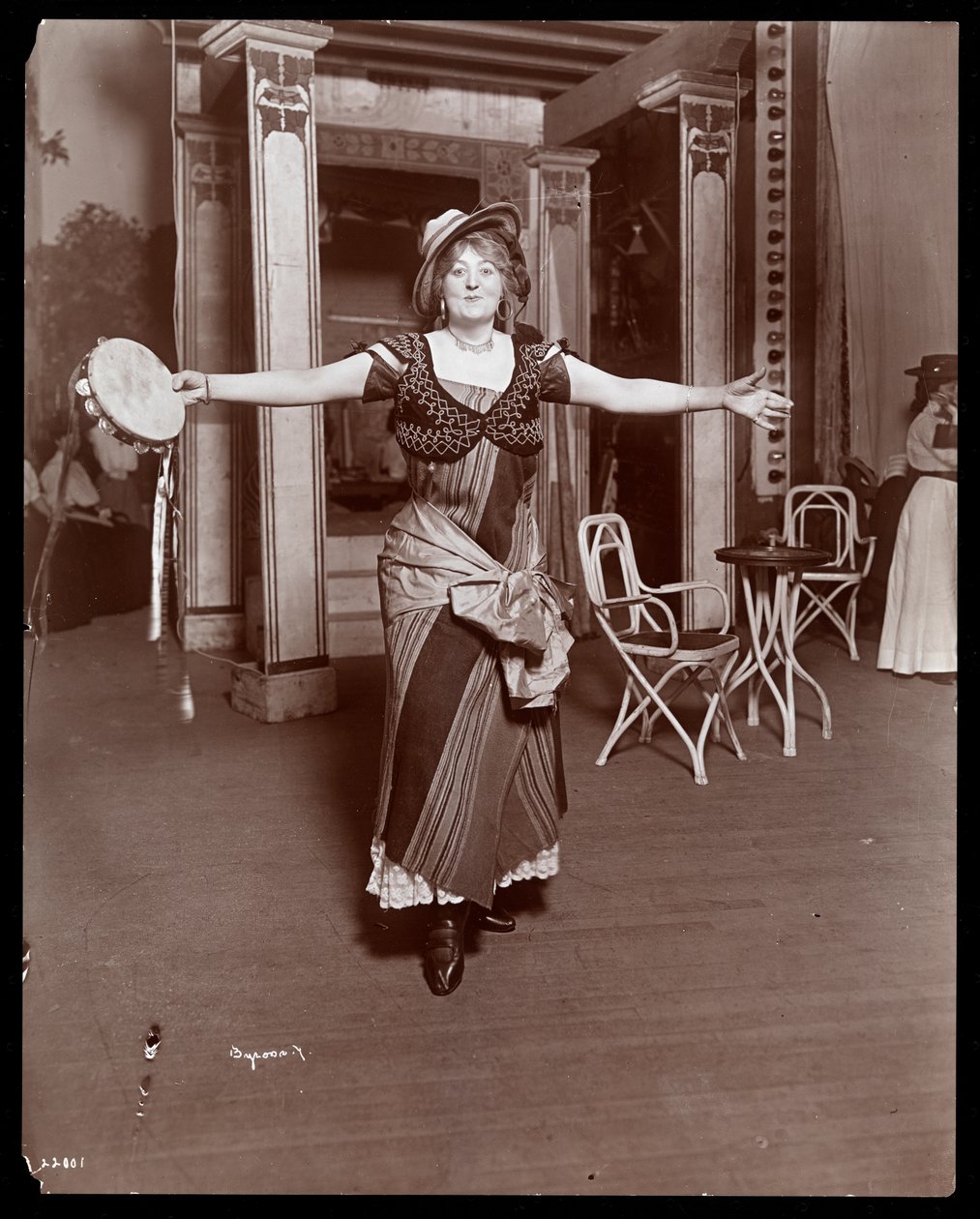 Amelia Summerville en costume de la 