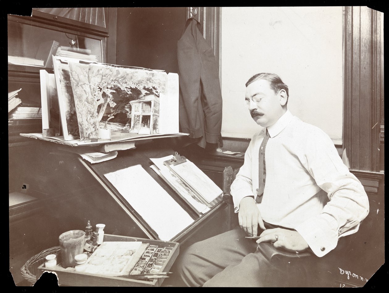 Joseph Physioc, scénographe, années 1900 - Byron Company