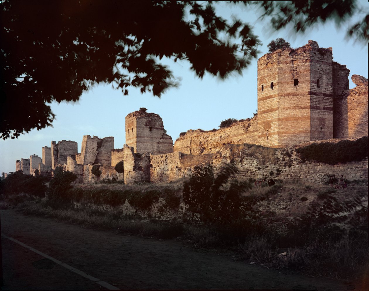 Mur théodosien, construit sous le règne de Théodose II (408-50) en 412-22 après J.-C. - Byzantine