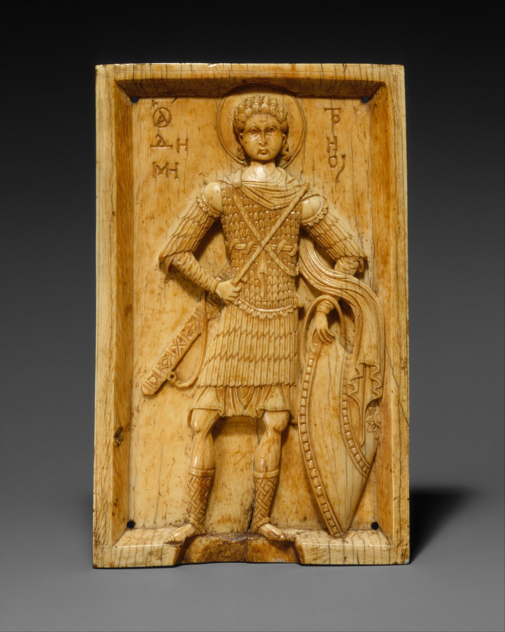Icône avec Saint Démétrios - Byzantine